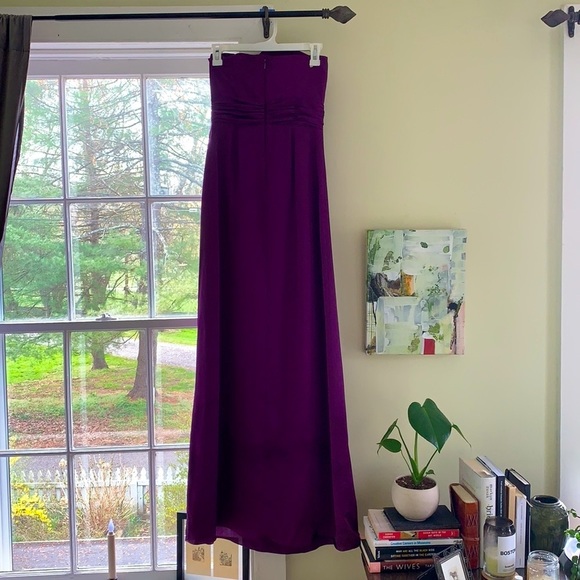 Long purple formal dress - Picture 2 of 3